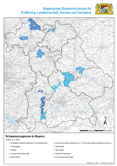 Das Bayerische Aktionsprogramm "Schwammregion"